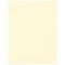 PA Paper Accents Smooth Cardstock 8.5" x 11" Cream, 65lb colored cardstock paper for card making, scrapbooking, printing, quilling and crafts, 100 piece pack